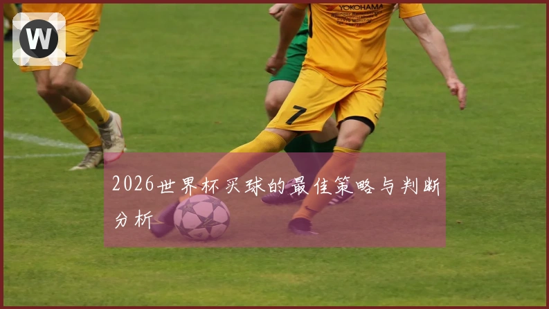 2026世界杯买球的最佳策略与判断分析